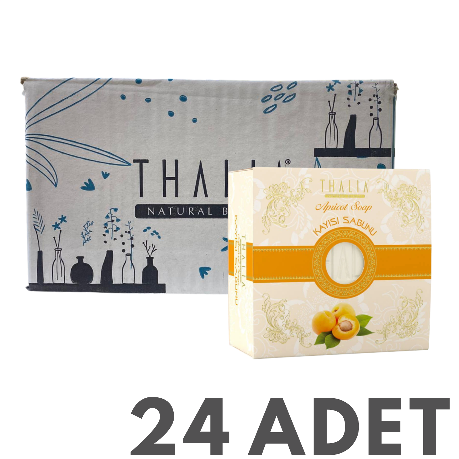 Thalia Kayısı Sabunu 150 gr 24 Adet