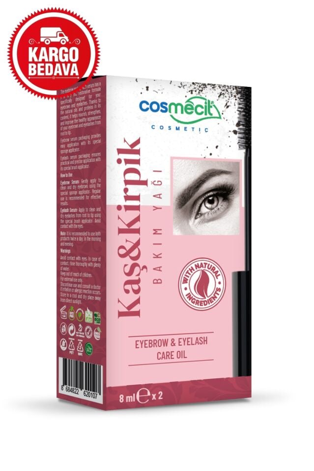 Kaş & Kirpik Bakım Yağı (8 ml+8 ml)