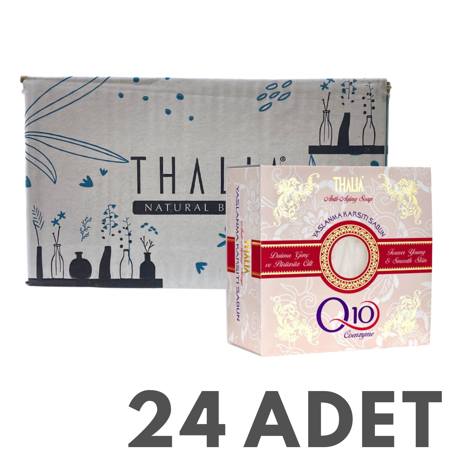 Thalia Yaşlanma Karşıtı Sabun Q10 150 gr 24 Adet