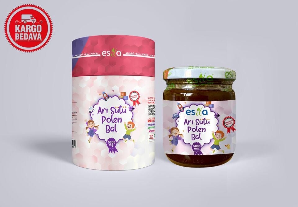 Arı Sütü Polen Bal (Çocuk Doz) 210 ml.