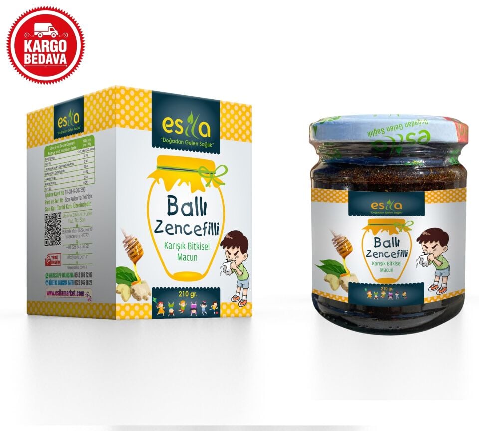 Ballı Zencefilli (Plus Serisi) Çocuk Macun