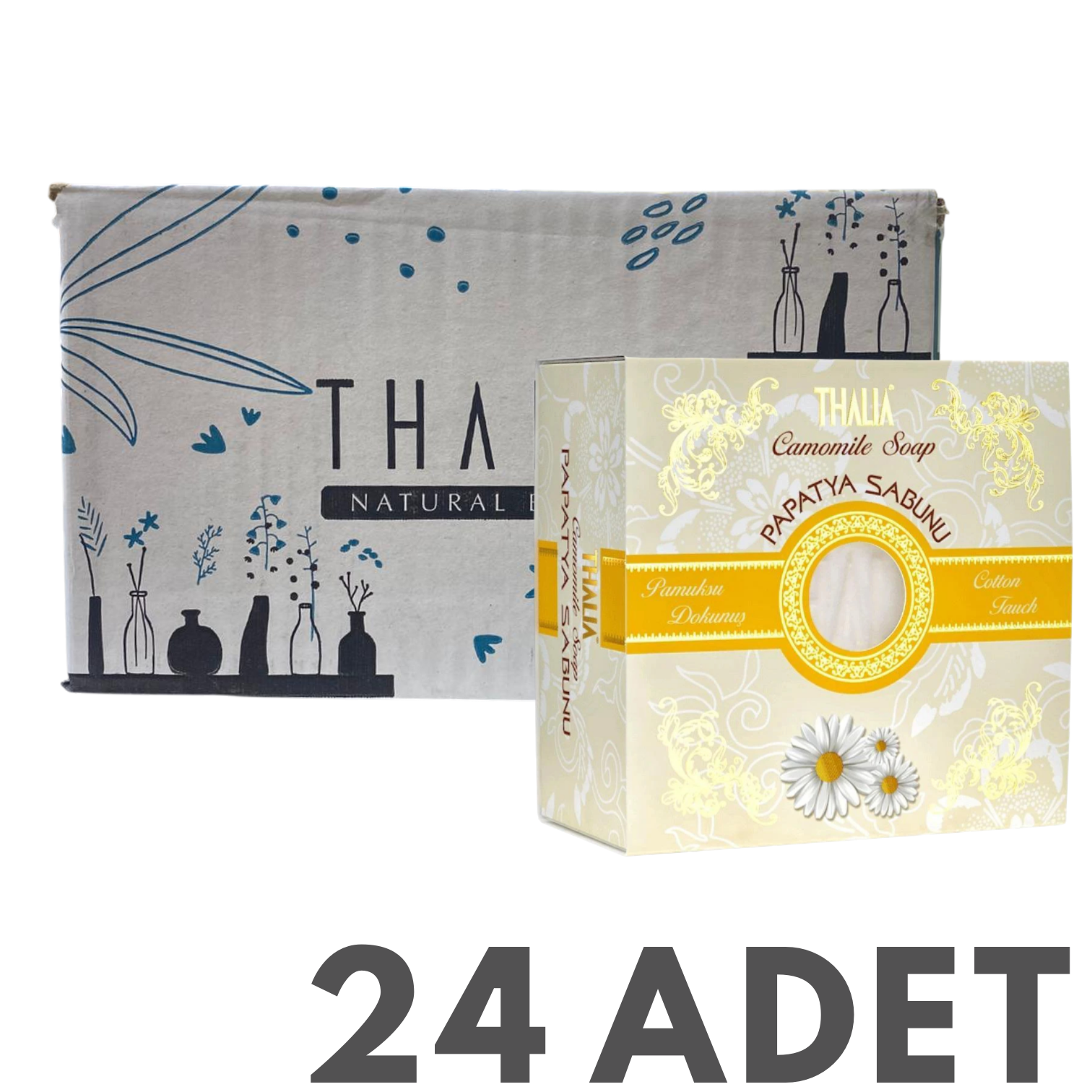 Thalia Papatya Sabunu 150 gr 24 Adet