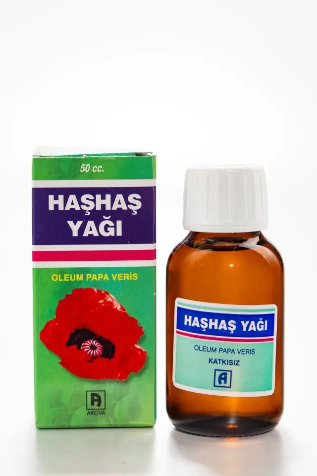 Haşhaş Yağı 50 Ml X12 Adet