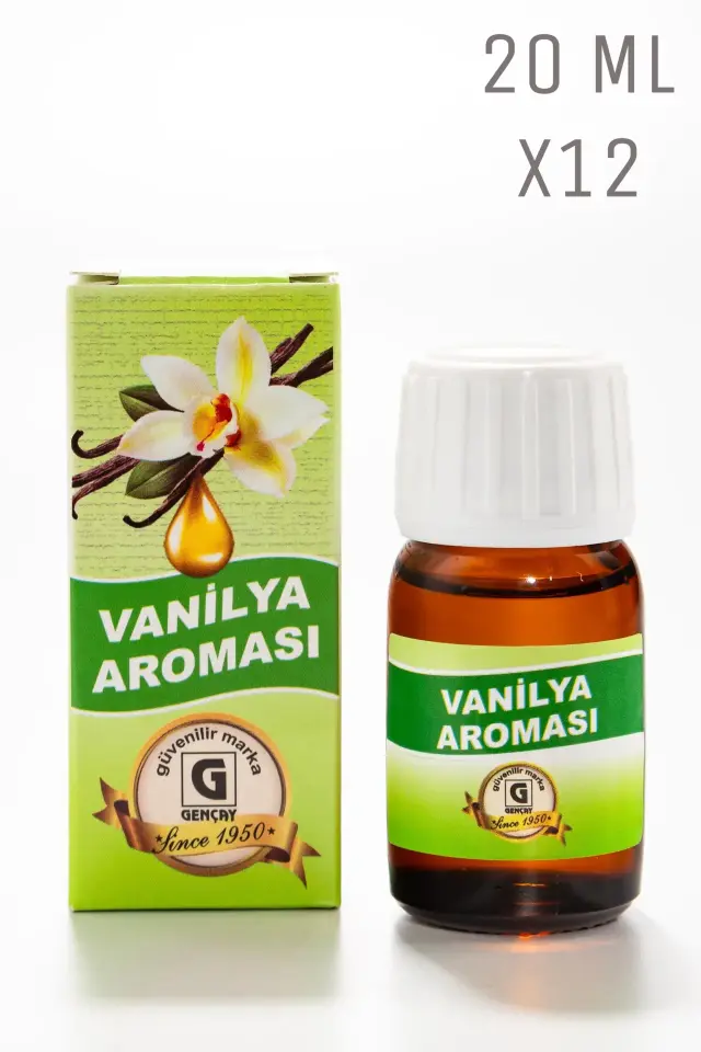 Vanilya Aroması 20 Ml X12 Adet