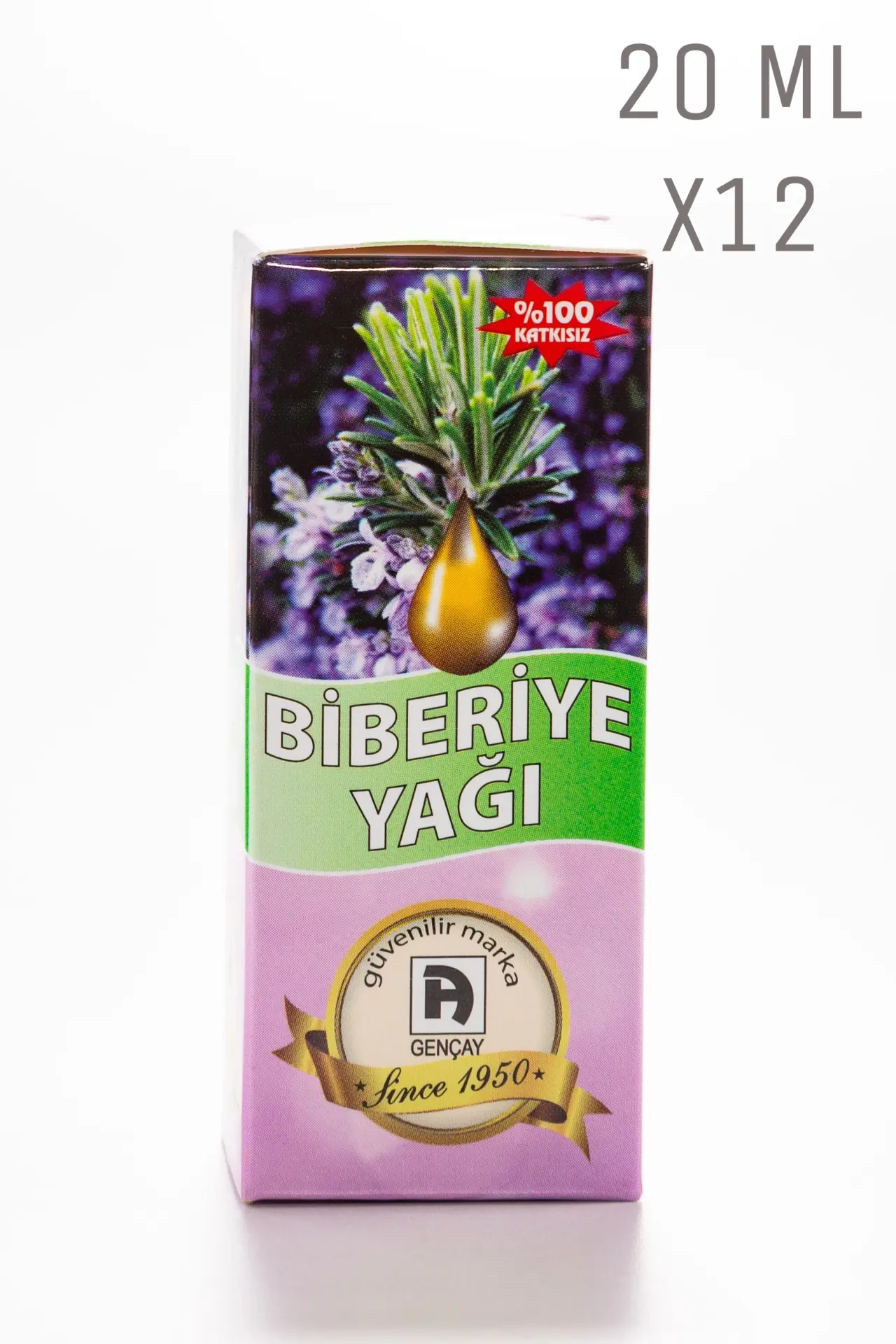 Biberiye Yağı 20 ml X12 Adet