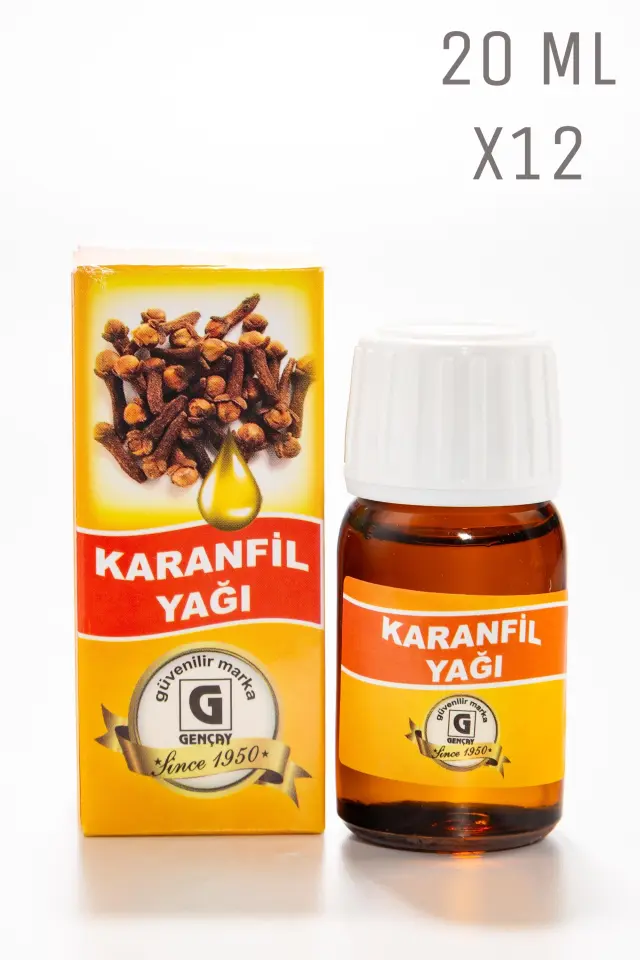 Karanfil Yağı 20 Ml X12 Adet