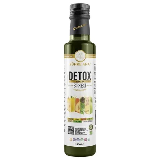 Detox Gold Sirkesi Doğal Fermantasyon 250 ML