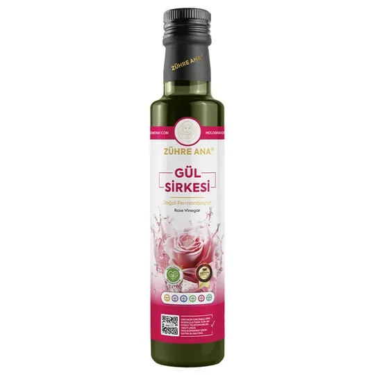 Gül Sirkesi Doğal Fermantasyon 500 ML