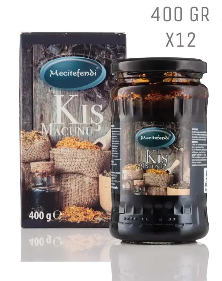 Mecitefendi Kış Macunu (400 Gr) 12 Adet