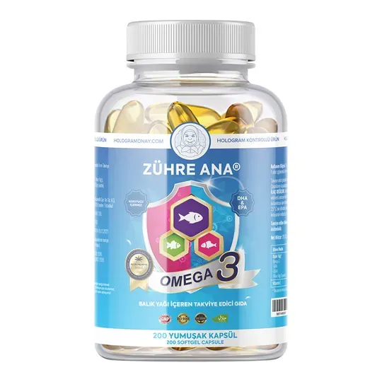 Omega 3 Balık Yağı - 200 Kapsül 200 Kapsül