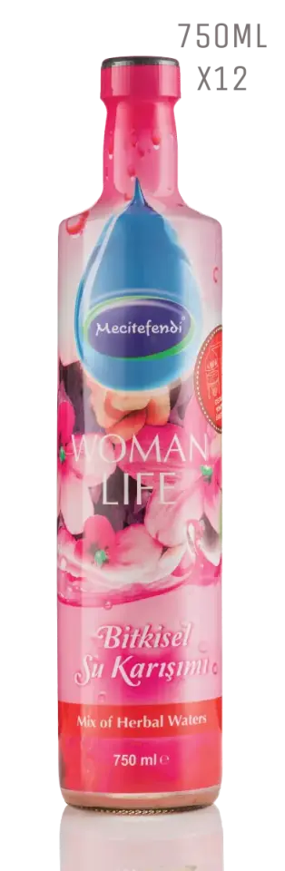 Mecitefendi Woman Life Suyu (750 ML) 12 Adet