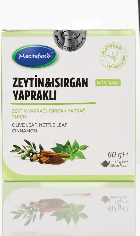 Mecitefendi Zeytin Yapraklı & Isırgan Otlu Çay 40'lı 1Adet