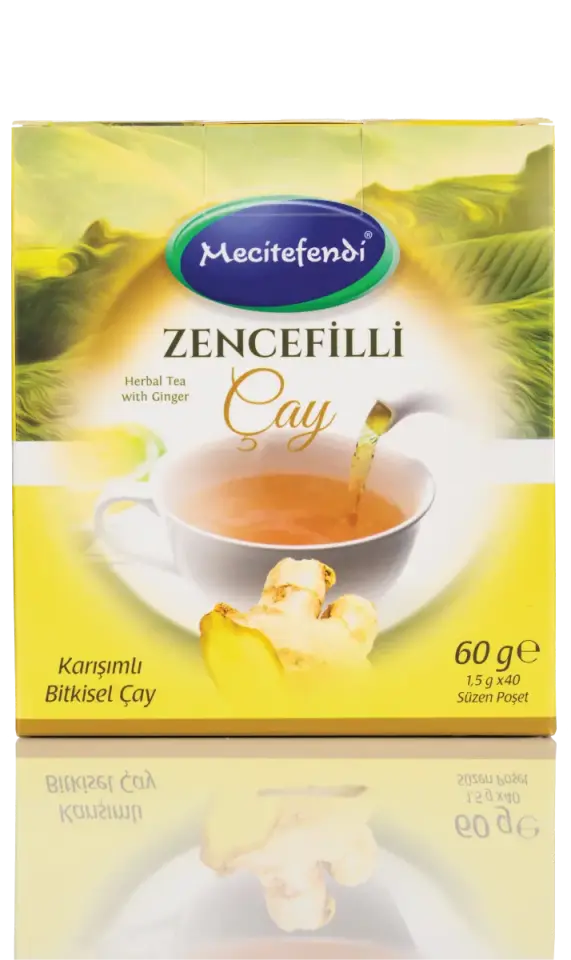 Mecitefendi Zencefilli Çay 40’lı Poşet Çay 1Adet
