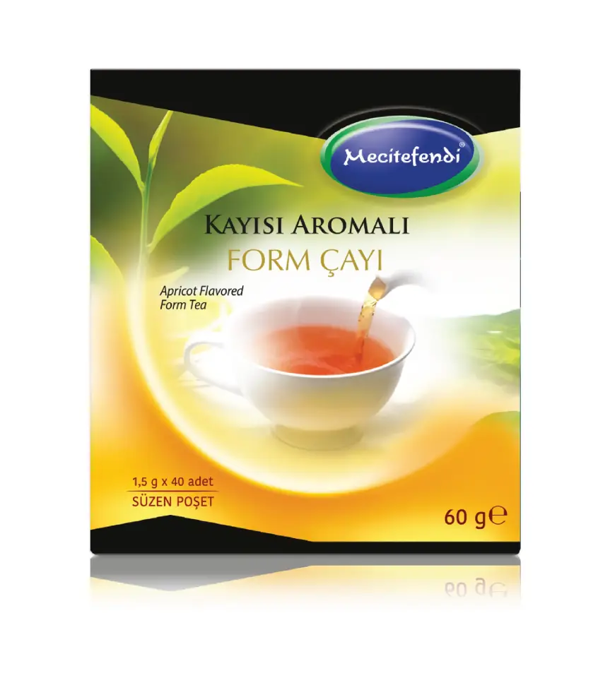 Mecitefendi Kayısı Aromalı Çay 40’lı Poşet Çay 1Adet