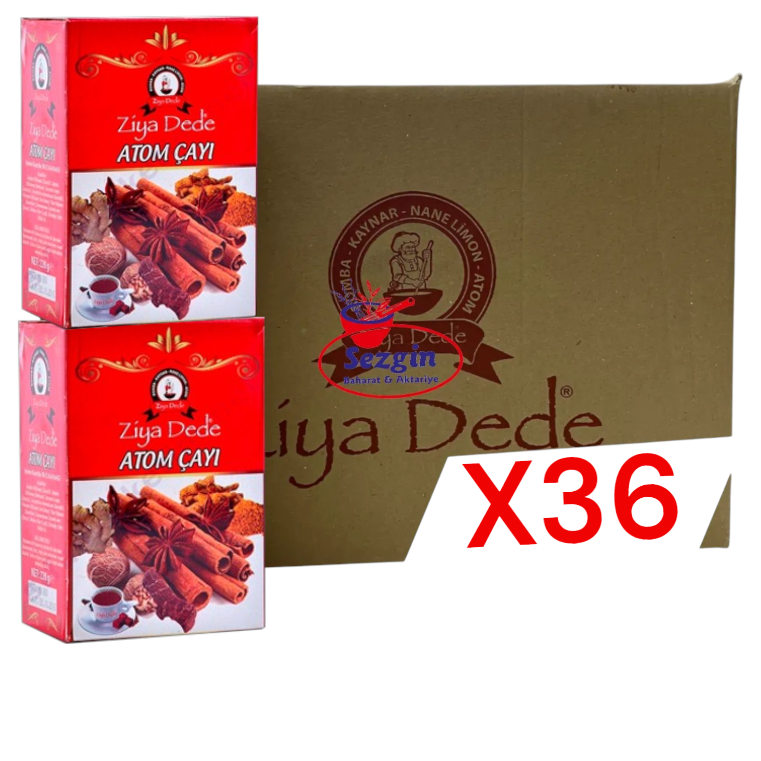 ZİYADEDE ATOM ÇAYI 150GR X36
