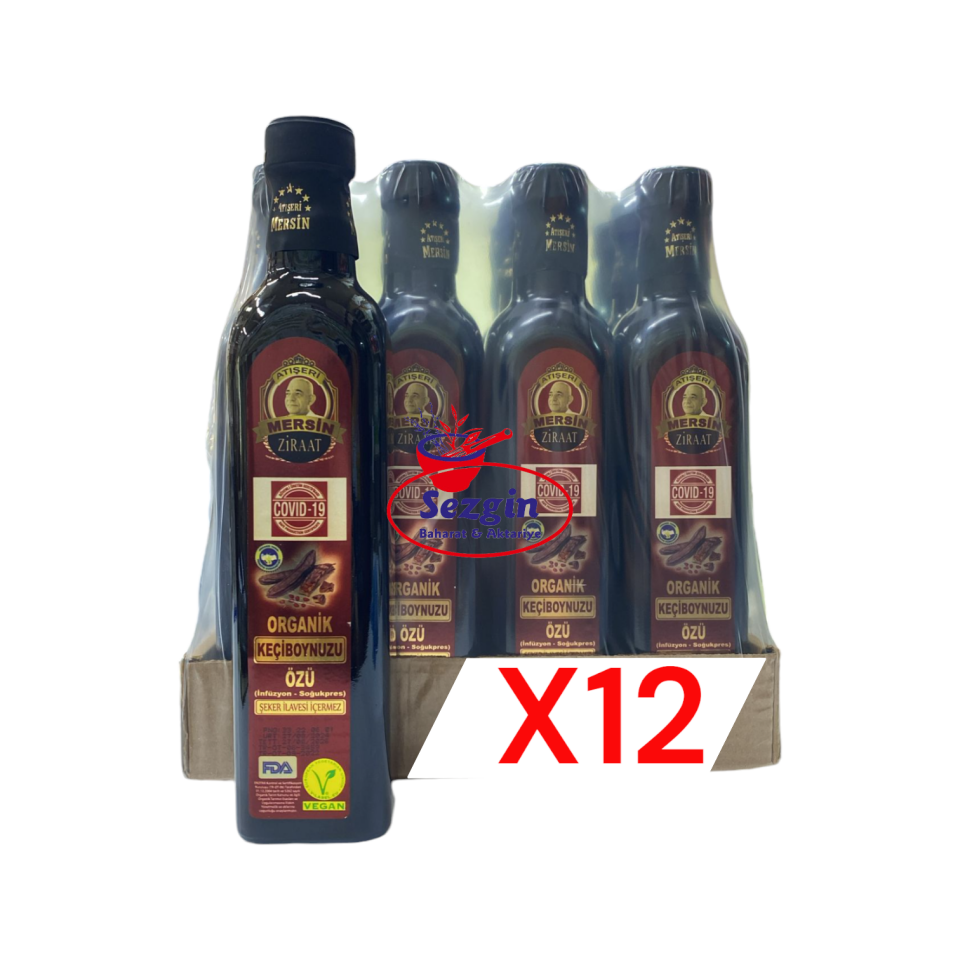 ATIŞERİ KEÇİBOYNUZU PEKMEZİ  700 GR X12