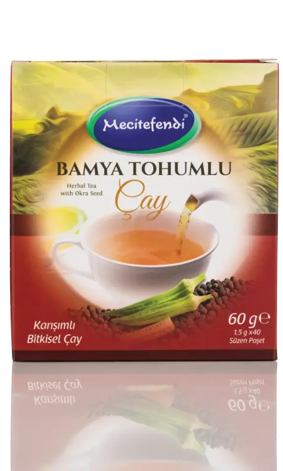 Mecitefendi Bamya Tohumlu Çay 40’lı Poşet Çay 1Adet