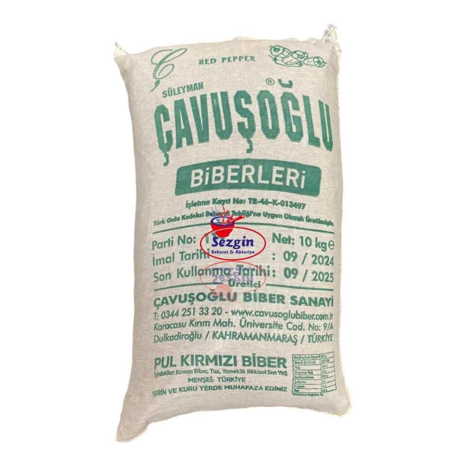 ÇAVUŞOGLU YAĞLI BİBER X10KG