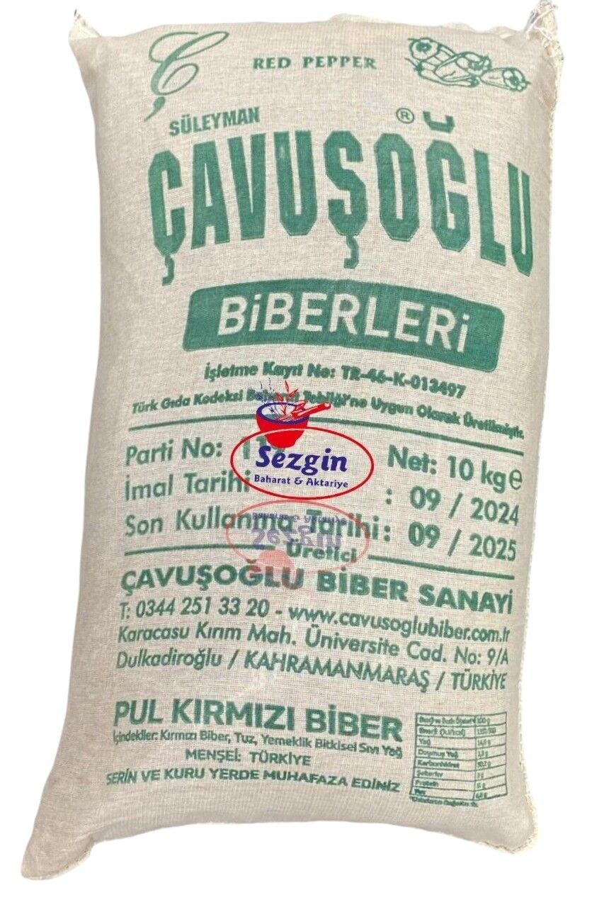 ÇAVUŞOGLU YAĞLI BİBER X10KG