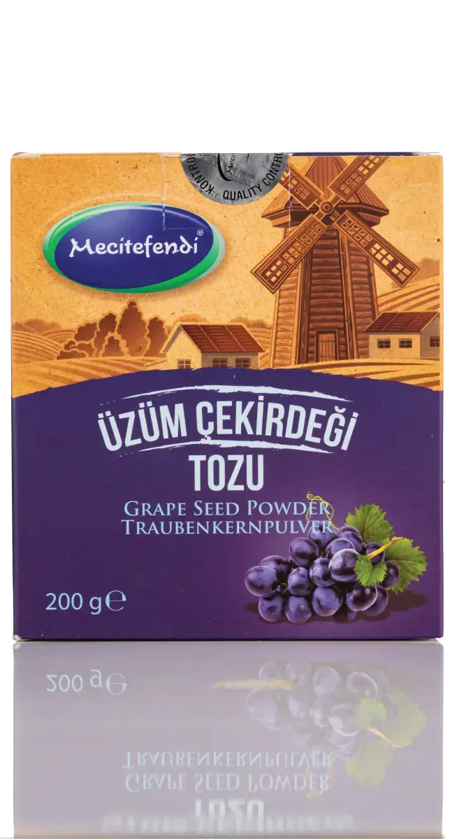 Mecitefendi Üzüm Çekirdeği Tozu (200 GR) 1Adet