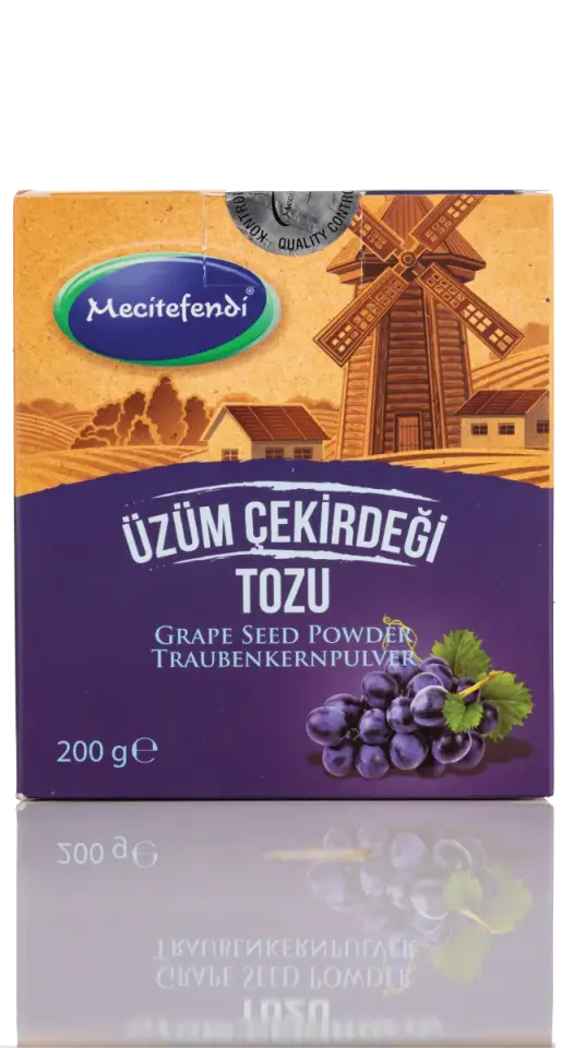 Mecitefendi Üzüm Çekirdeği Tozu (200 GR) 1Adet