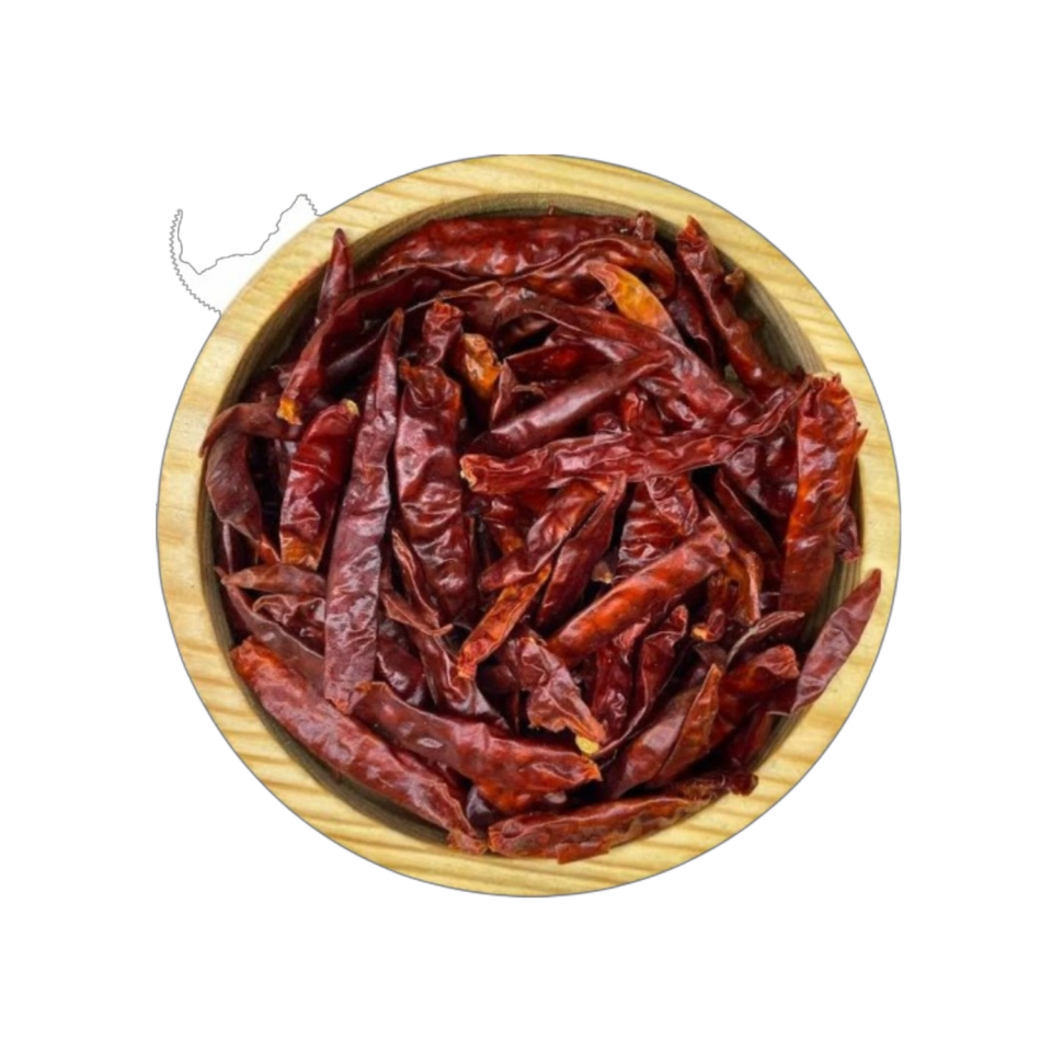 Sezgin Baharat Toptan Acı Kuru Biber - Tüm Biber 5KG