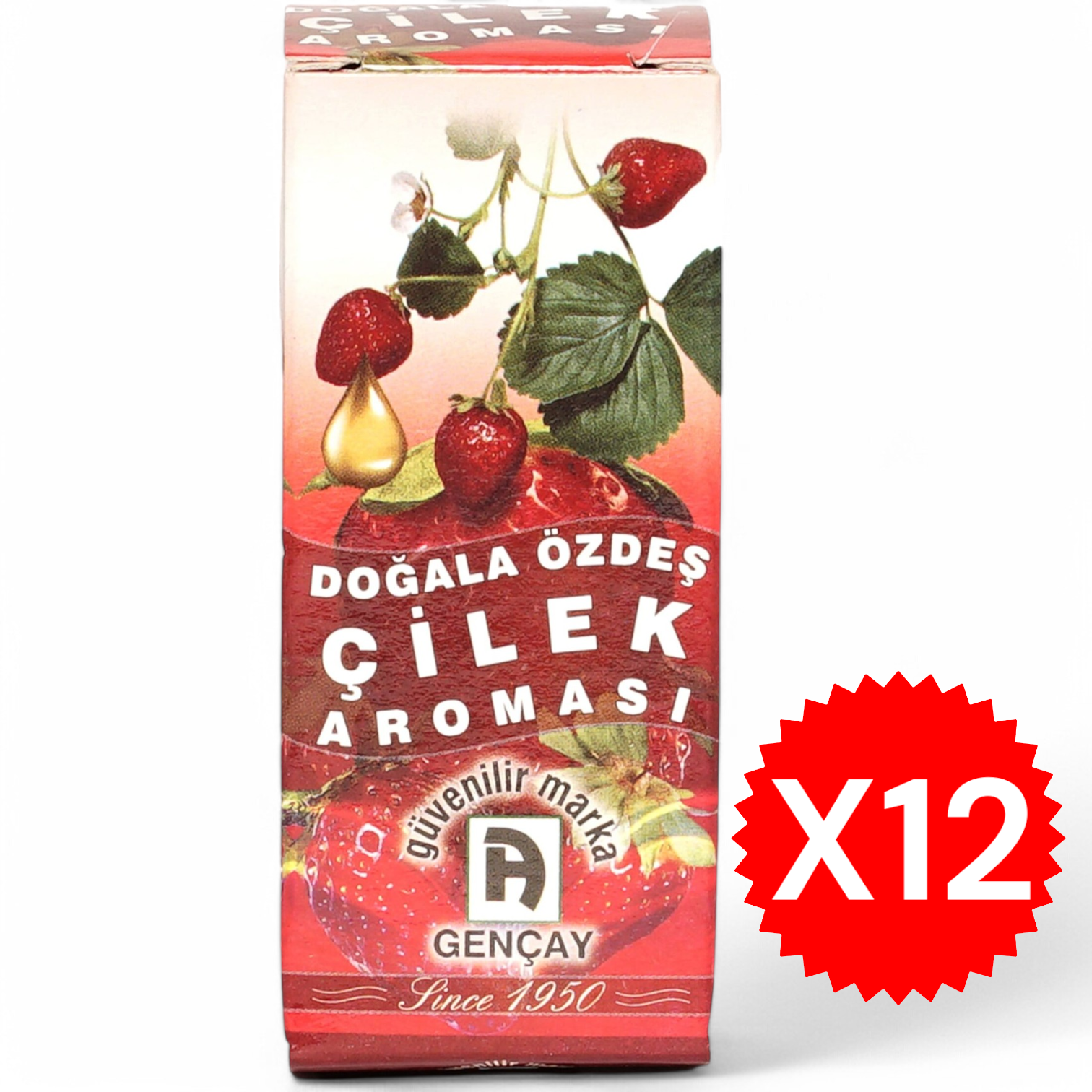 Çilek Aroması 20 ML X12