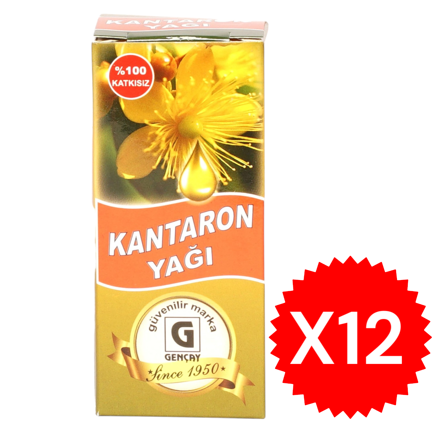 Kantaron Yağı 50 ML X12