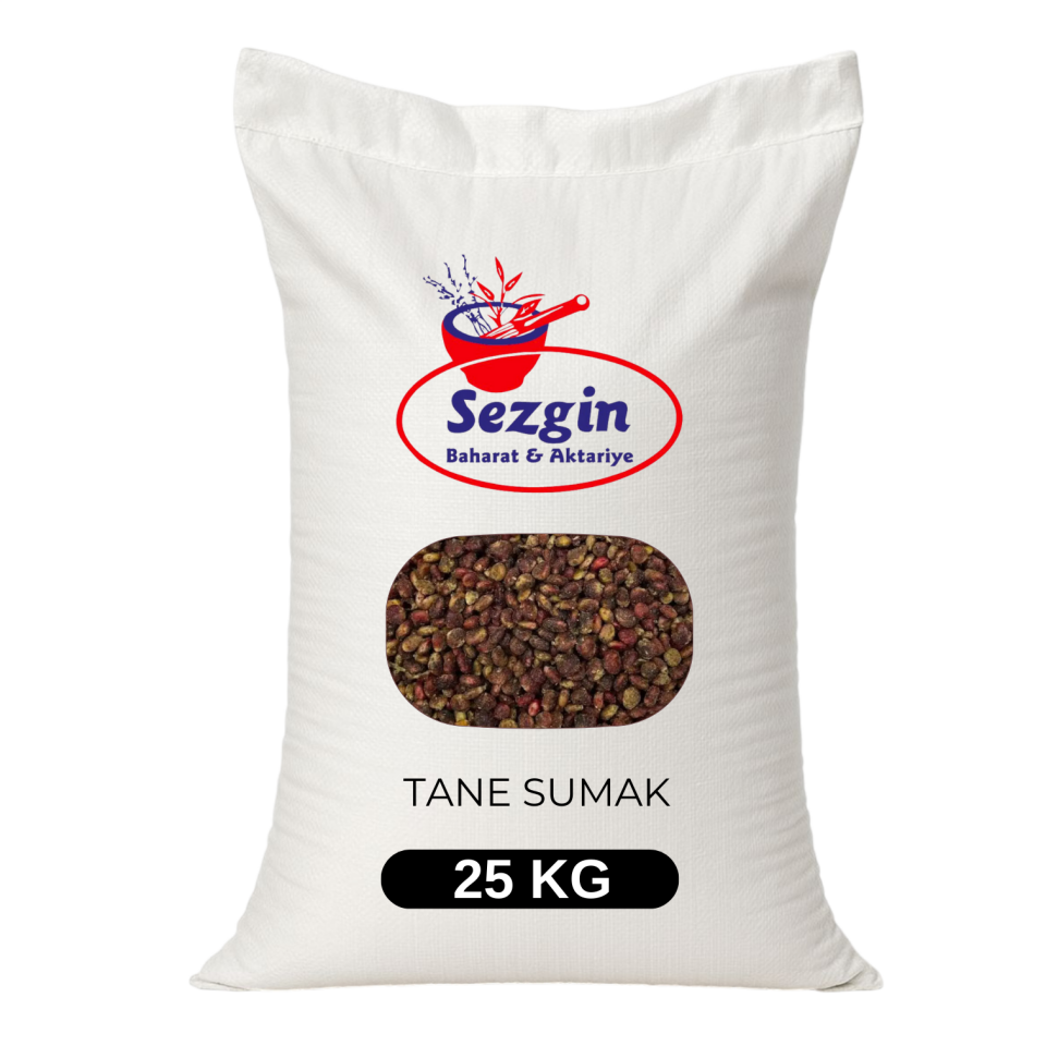 Sezgin Baharat Toptan Tane Sumak 25KG