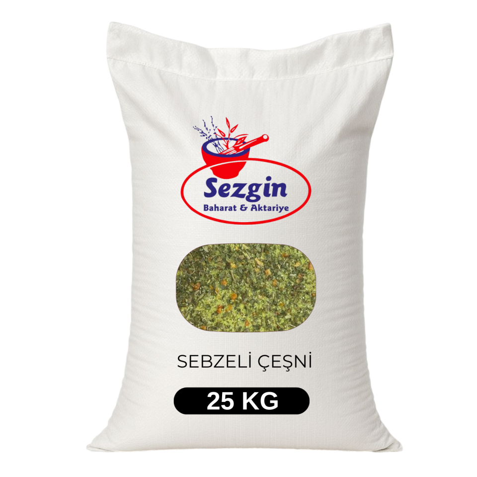 Sezgin Baharat Toptan Sebzeli Çeşni 25KG