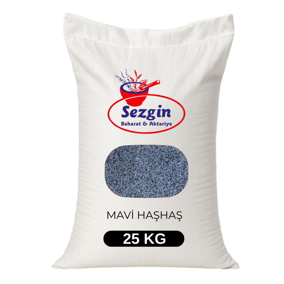 Sezgin Baharat Toptan Mavi Haşhaş 25KG