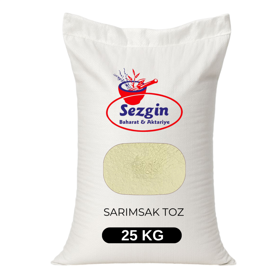Sezgin Baharat Toptan Toz Sarımsak 25KG