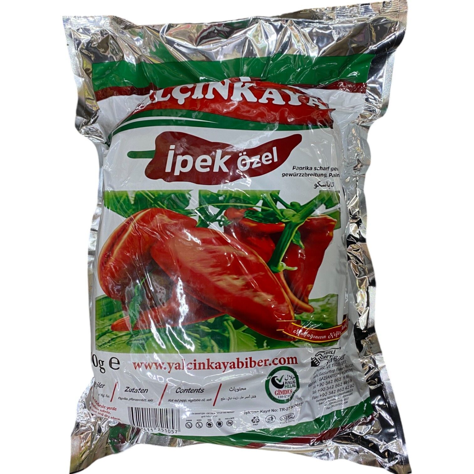 Yalçınkaya Toptan Özel İpek Biber 5 KG