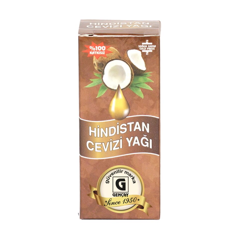 GENÇAY HİNDİSTAN CEVİZİ YAĞI 20 ML X12