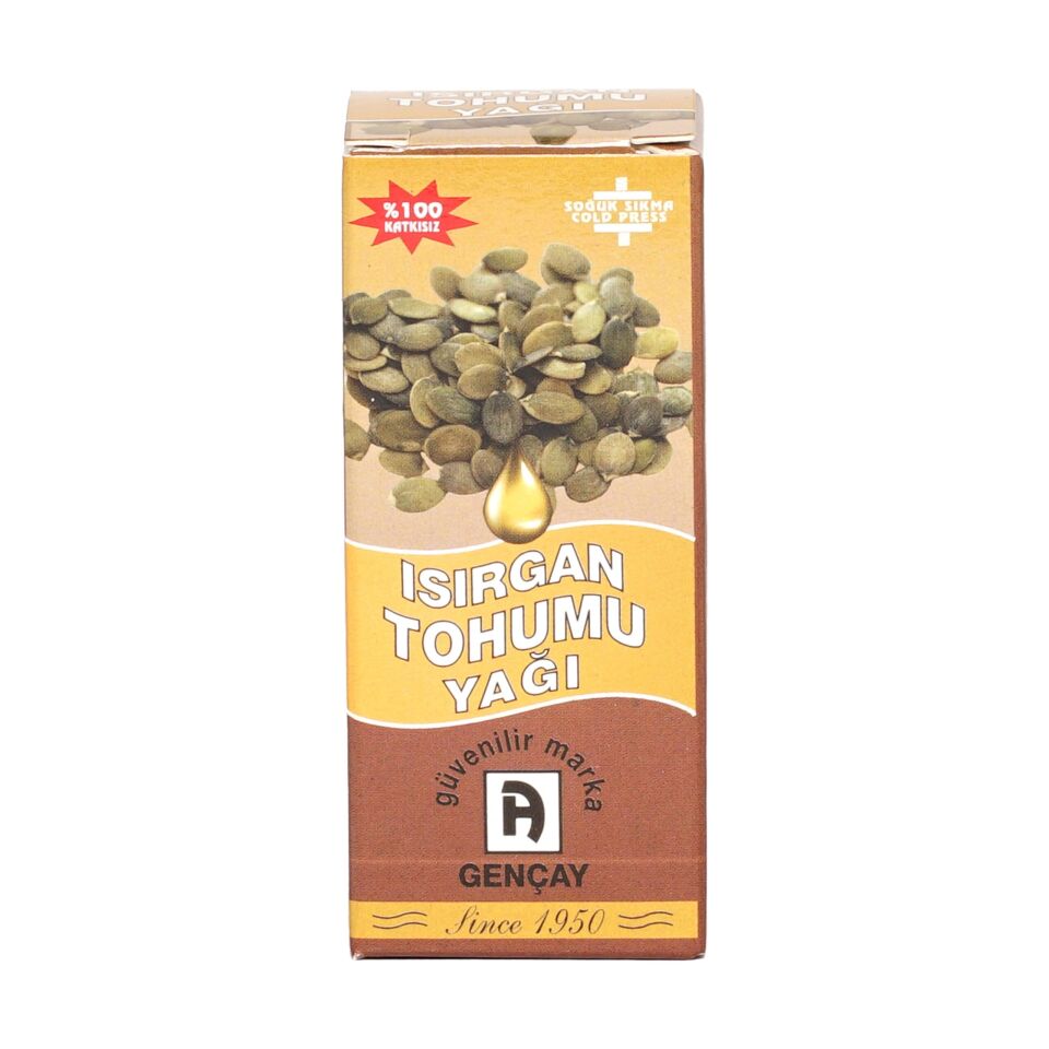 GENÇAY ISIRGAN TOHUMU YAĞI 20 ML X12
