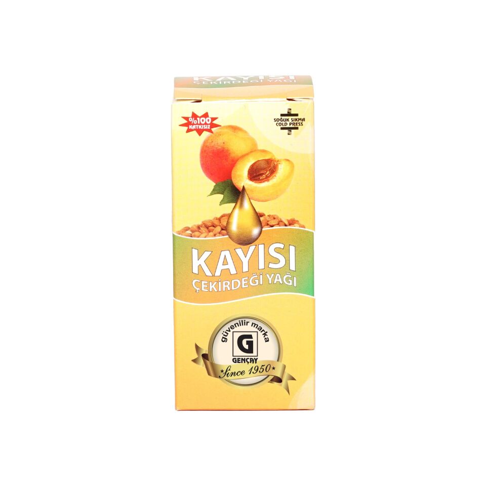 GENÇAY KAYISI ÇEKİRDEĞİ YAĞ 50 ML  X12