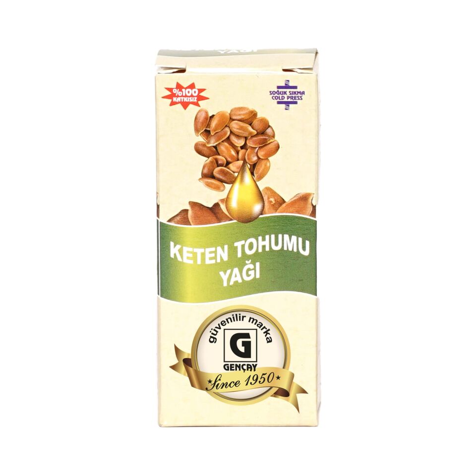 GENÇAY KETEN TOHUMU YAĞI 50 ML X12