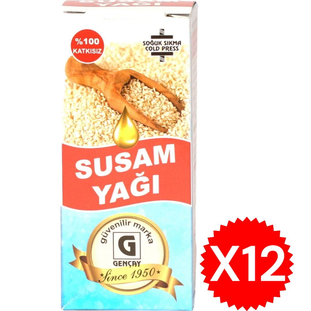 GENÇAY SUSAM YAĞI 50 ML X12