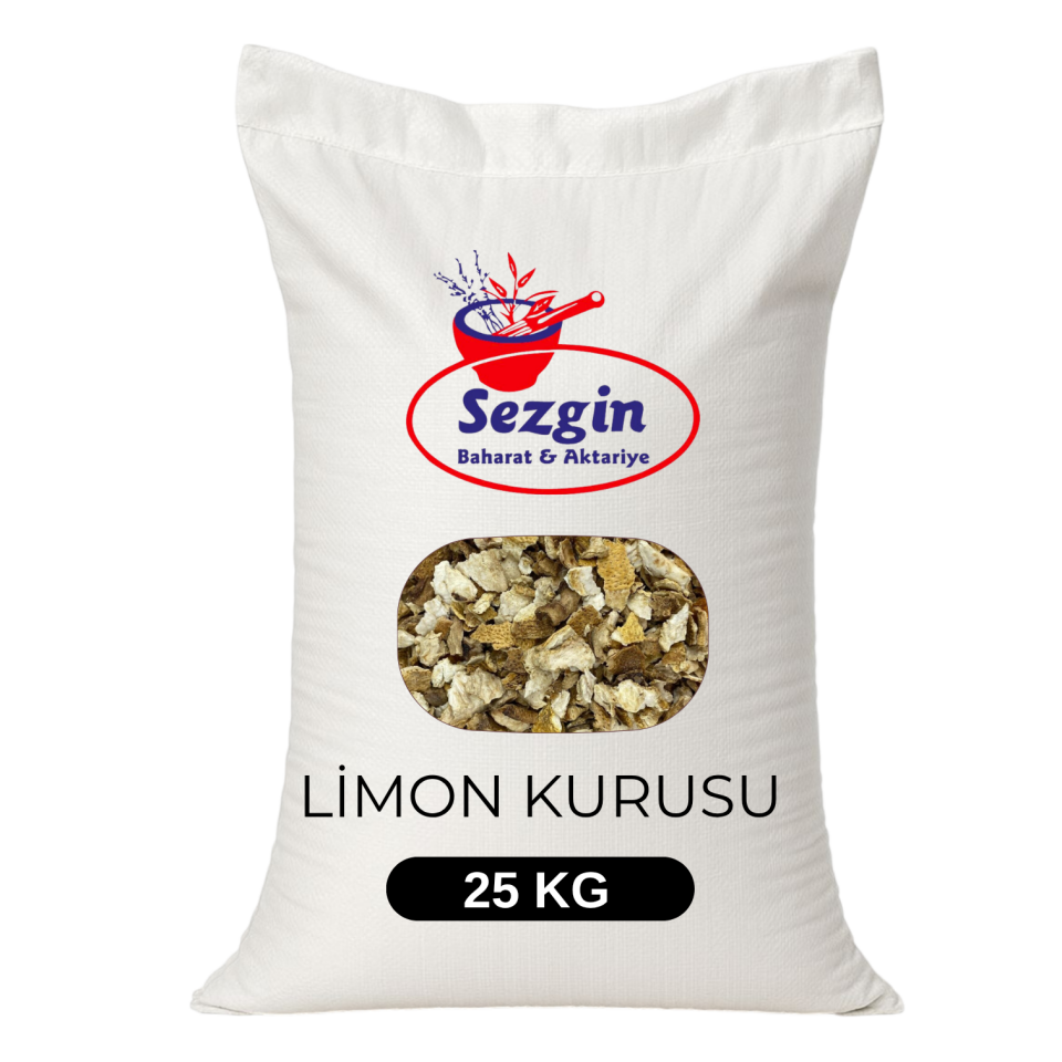 Sezgin Baharat Toptan Limon Kabuğu Kurusu 25 KG