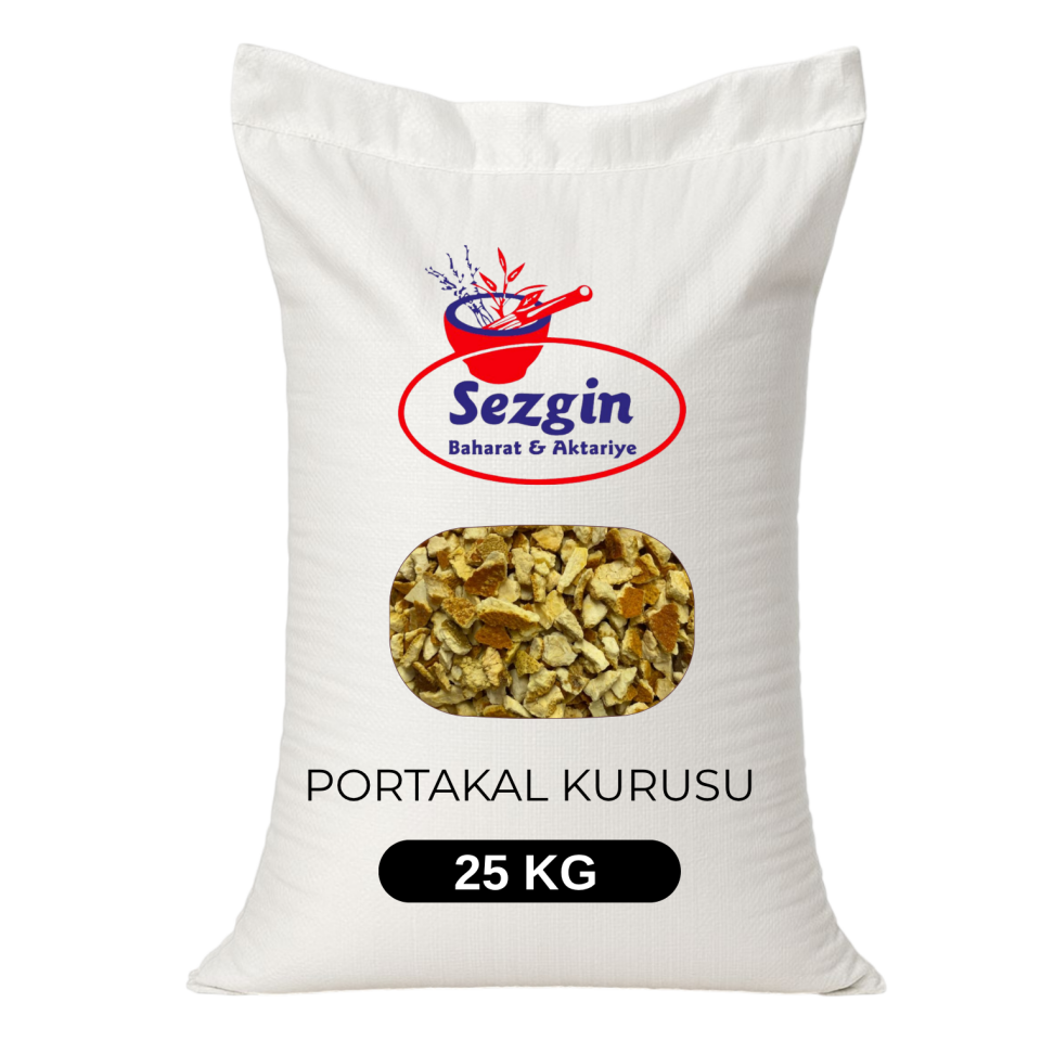Sezgin Baharat Toptan Portakal Kabuğu Kurusu 25KG