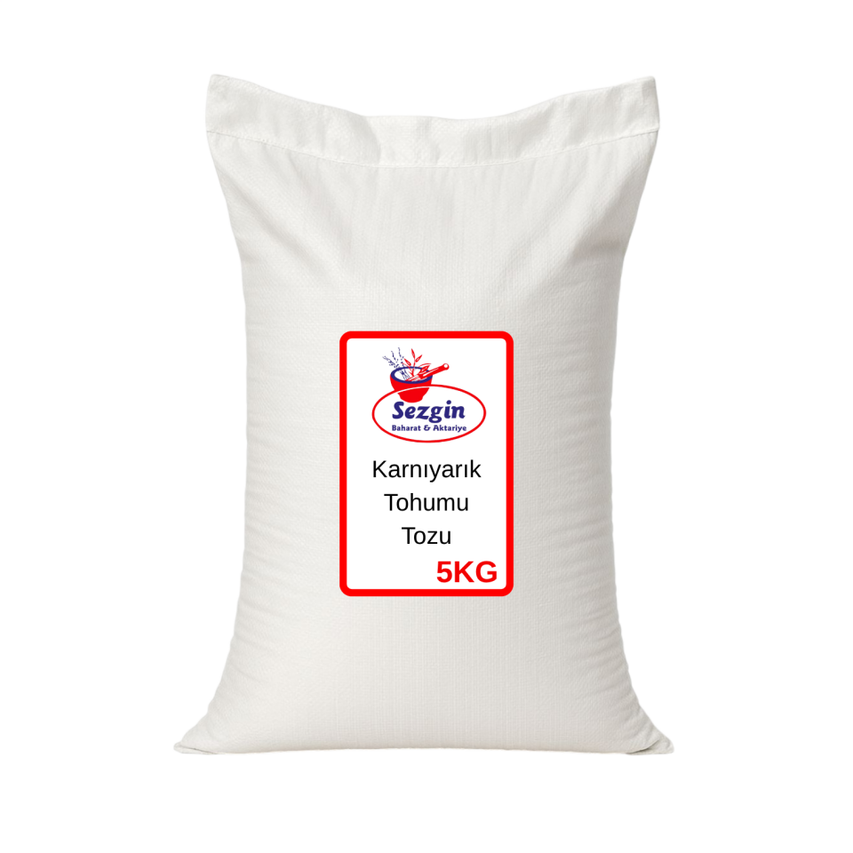 Sezgin Baharat Toptan Karnıyarık Tohumu Tozu 5KG
