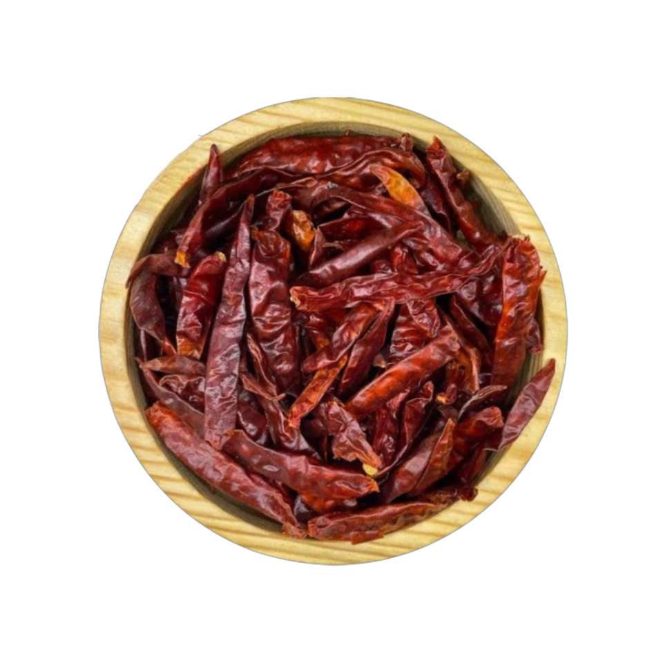 Sezgin Baharat Toptan Acı Kuru Biber - Tüm Biber 1KG