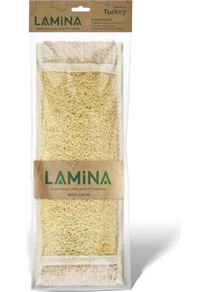 Lamina Uzun Loofah Kabak Banyo Sırt Kesesi X12 ADET