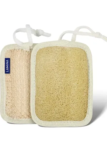 Lamina Dikdörtgen Loofah Kabak Lifi X12 ADET