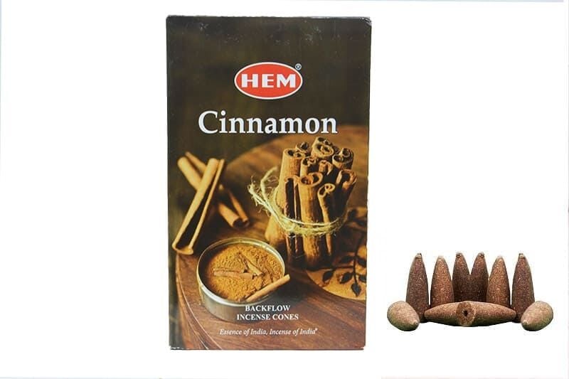 Cinnamon Back Flow Cones 10'lu X12Adet