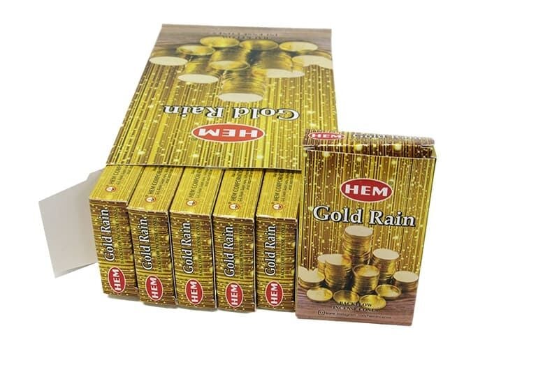 Gold Rain Back Flow Cones 10'lu X12Adet