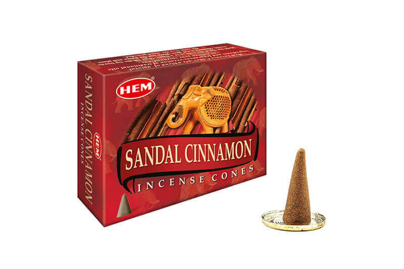 Sandal Cinnamon Cones X12Adet