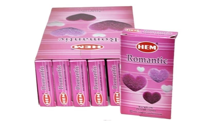 Romantic Back Flow Cones 10'lu X12Adet