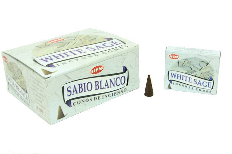 White Sage Cones X12