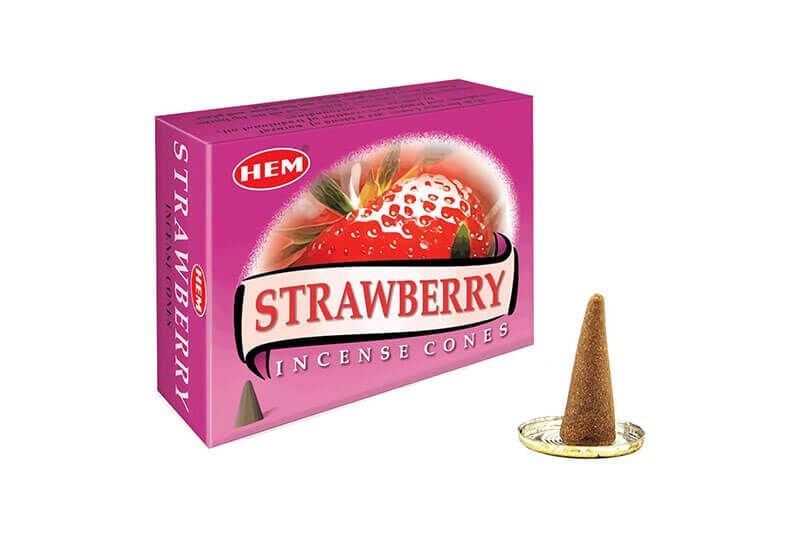 Strawberry Cones X12